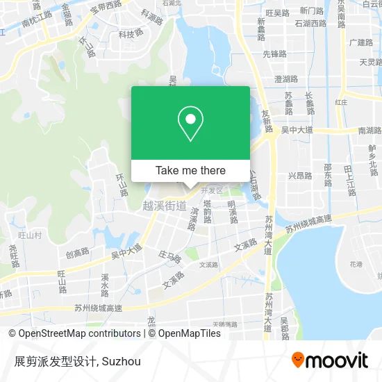 展剪派发型设计 map