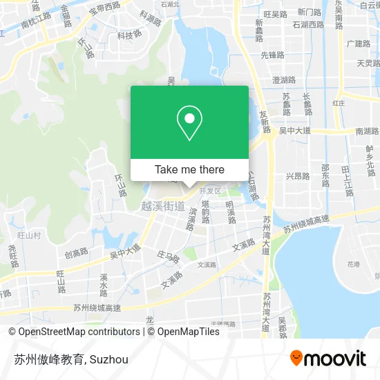 苏州傲峰教育 map