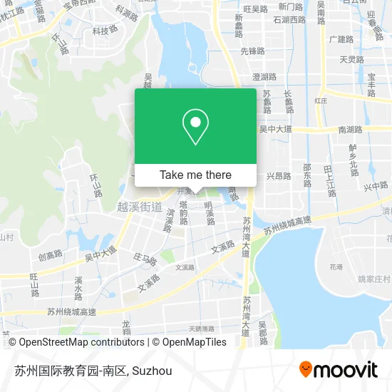 苏州国际教育园-南区 map