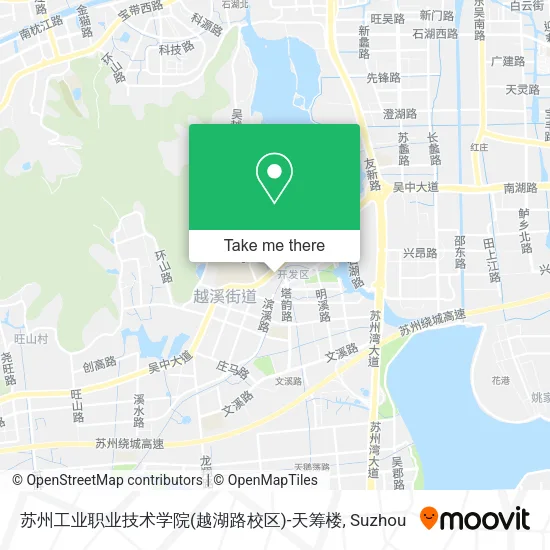 苏州工业职业技术学院(越湖路校区)-天筹楼 map