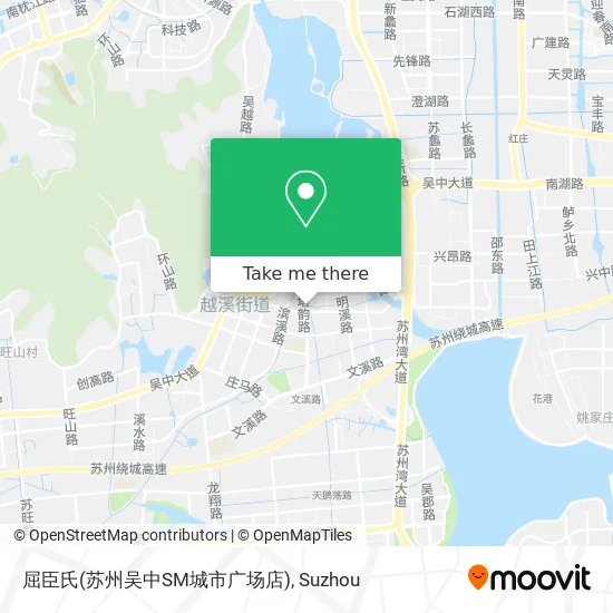 屈臣氏(苏州吴中SM城市广场店) map