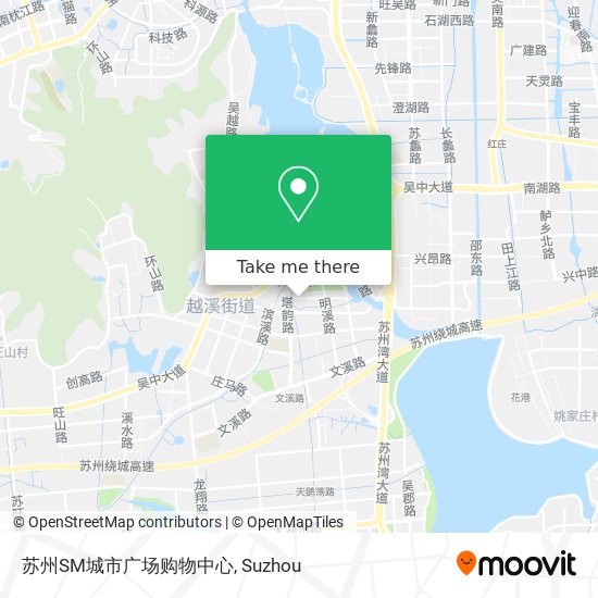 苏州SM城市广场购物中心 map