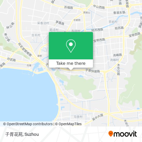 子胥花苑 map
