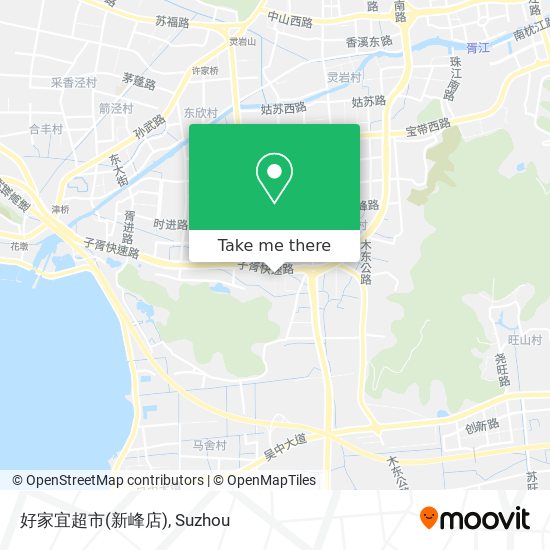 好家宜超市(新峰店) map