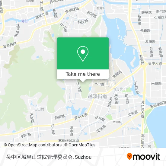 吴中区城皇山道院管理委员会 map