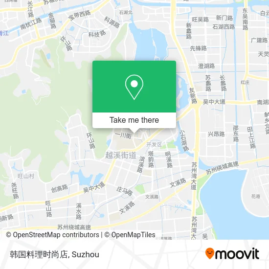 韩国料理时尚店 map
