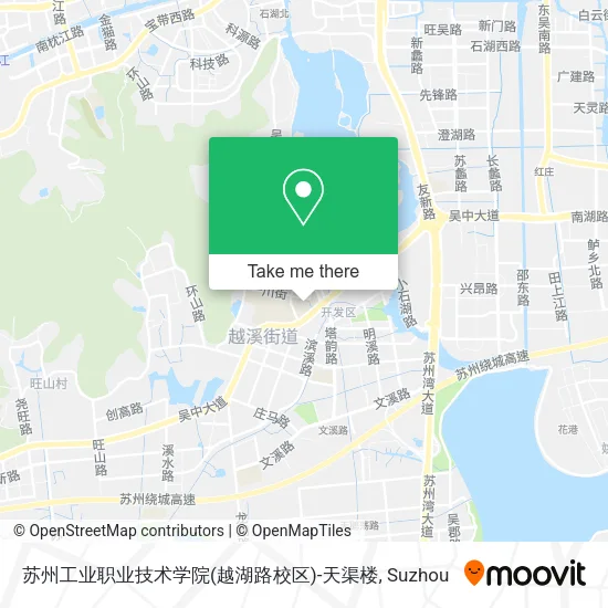 苏州工业职业技术学院(越湖路校区)-天渠楼 map
