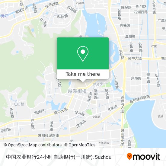 中国农业银行24小时自助银行(一川街) map
