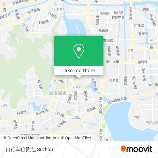 自行车租赁点 map