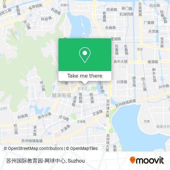 苏州国际教育园-网球中心 map