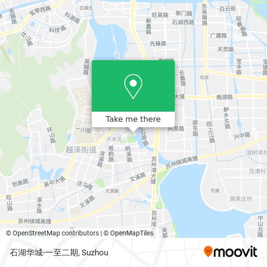 石湖华城-一至二期 map