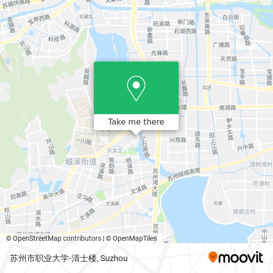 苏州市职业大学-清士楼 map