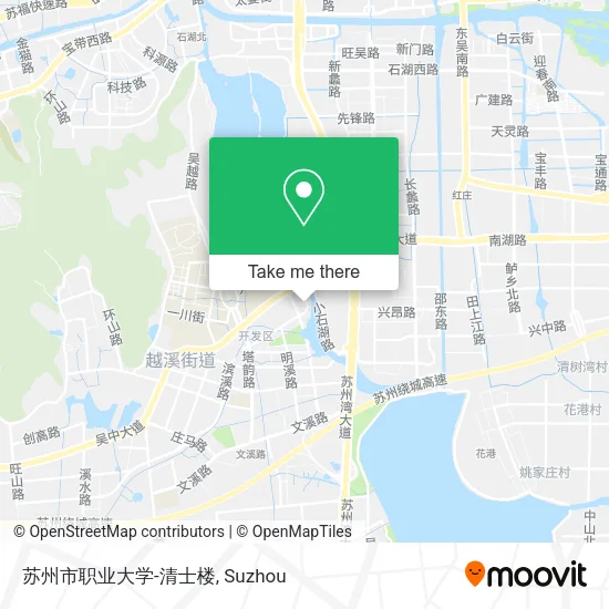 苏州市职业大学-清士楼 map