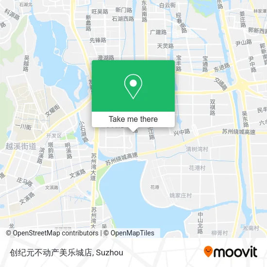 创纪元不动产美乐城店 map