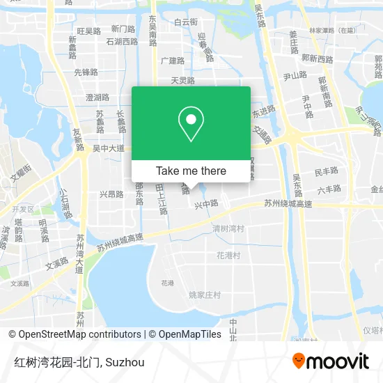 红树湾花园-北门 map