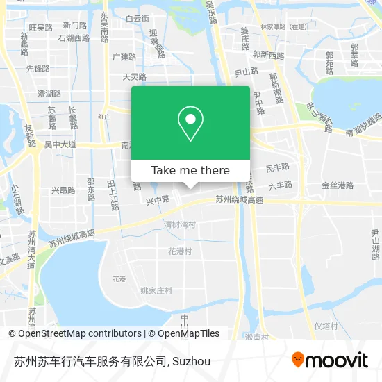 苏州苏车行汽车服务有限公司 map