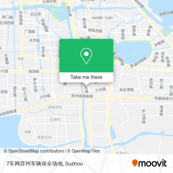 7车网苏州车辆保全场地 map