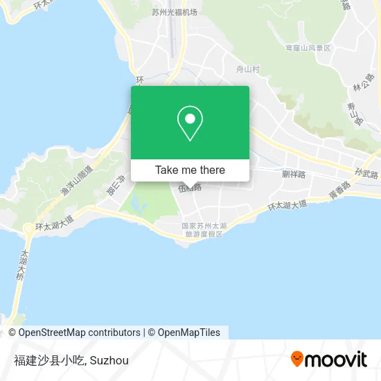 福建沙县小吃 map
