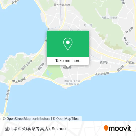 盛山珍卤菜(蒋墩专卖店) map