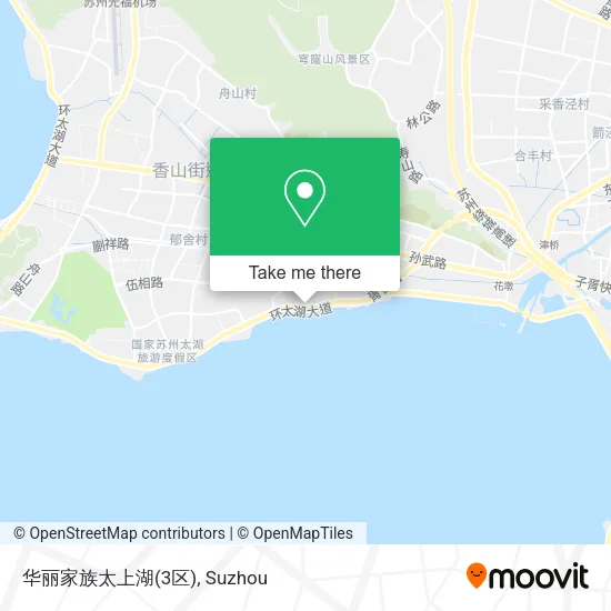 华丽家族太上湖(3区) map