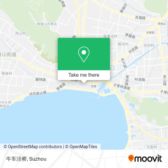牛车泾桥 map