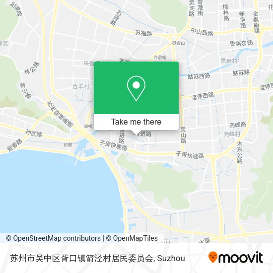 苏州市吴中区胥口镇箭泾村居民委员会 map