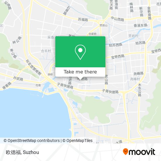 欧德福 map