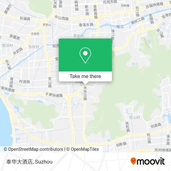 泰华大酒店 map