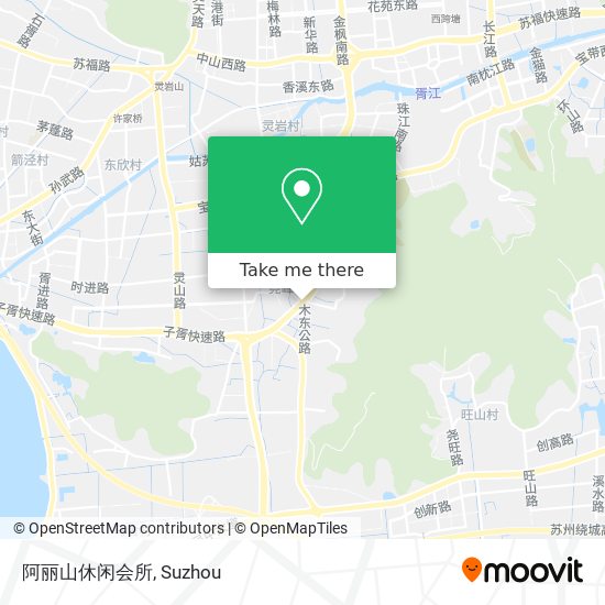 阿丽山休闲会所 map
