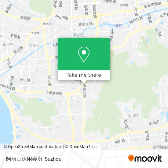 阿丽山休闲会所 map