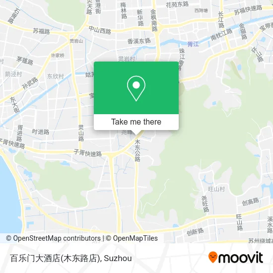 百乐门大酒店(木东路店) map