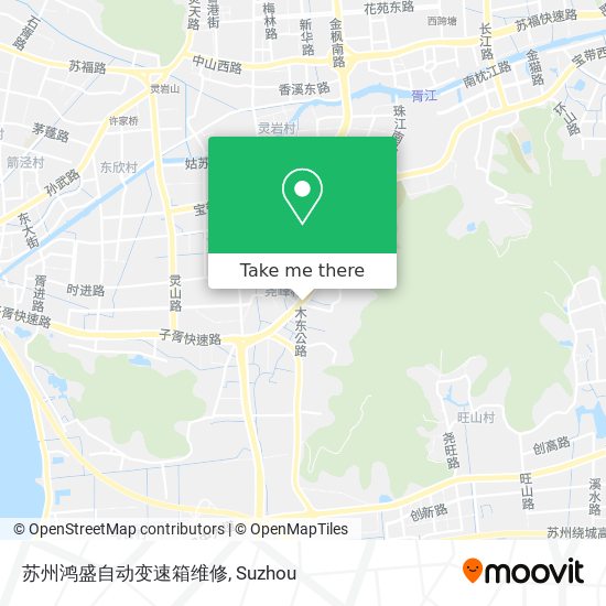 苏州鸿盛自动变速箱维修 map