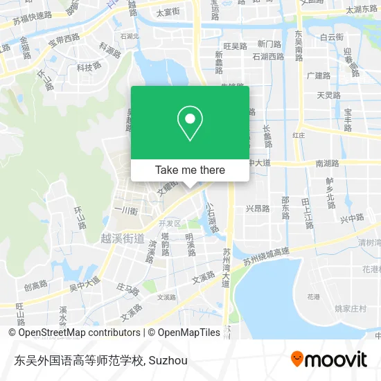 东吴外国语高等师范学校 map