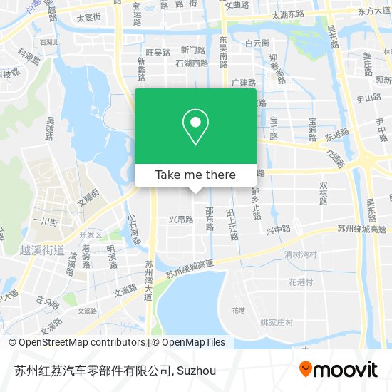 苏州红荔汽车零部件有限公司 map