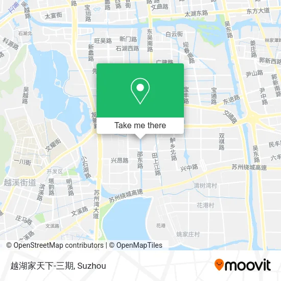 越湖家天下-三期 map