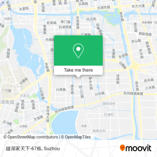 越湖家天下-67栋 map