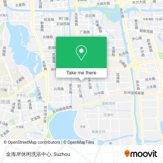金海岸休闲洗浴中心 map