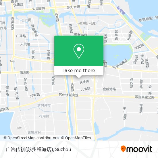 广汽传祺(苏州福海店) map