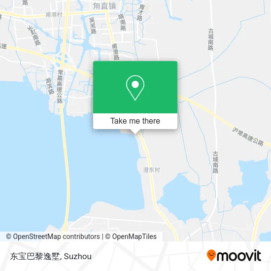 东宝巴黎逸墅 map