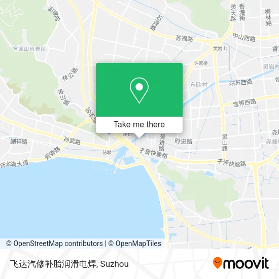 飞达汽修补胎润滑电焊 map