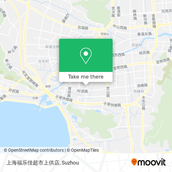 上海福乐佳超市上供店 map