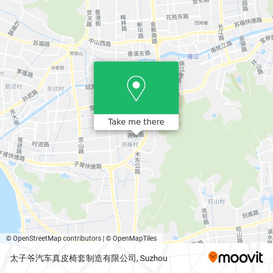 太子爷汽车真皮椅套制造有限公司 map