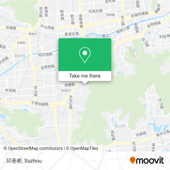 邱巷桥 map