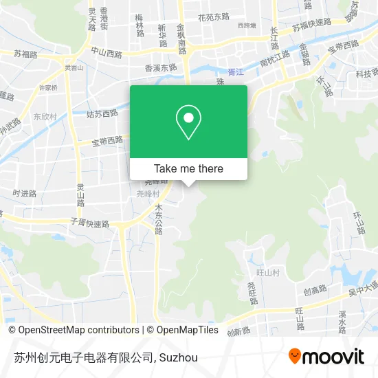 苏州创元电子电器有限公司 map