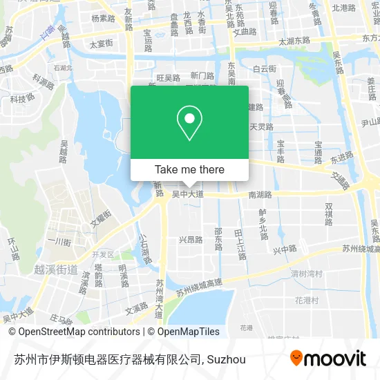 苏州市伊斯顿电器医疗器械有限公司 map