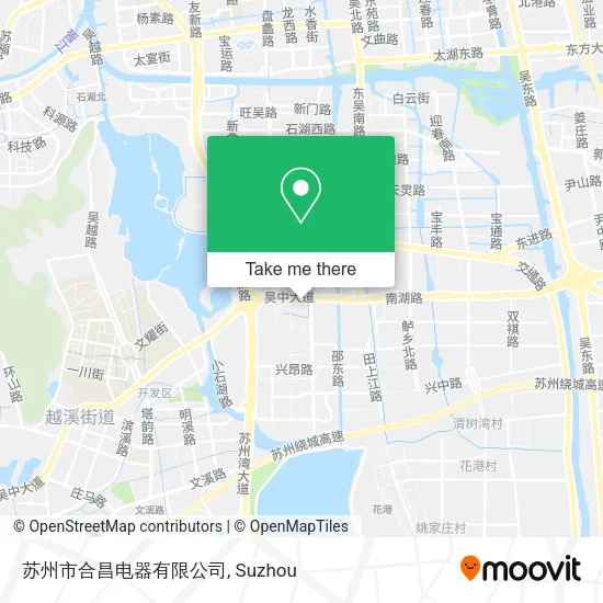 苏州市合昌电器有限公司 map