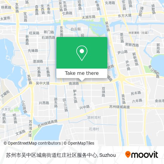 苏州市吴中区城南街道红庄社区服务中心 map