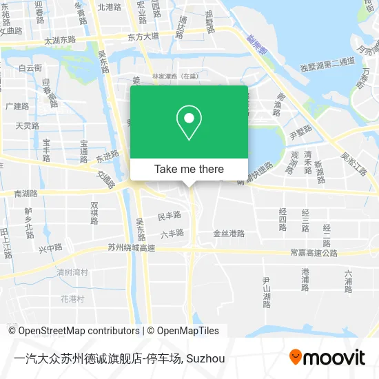 一汽大众苏州德诚旗舰店-停车场 map