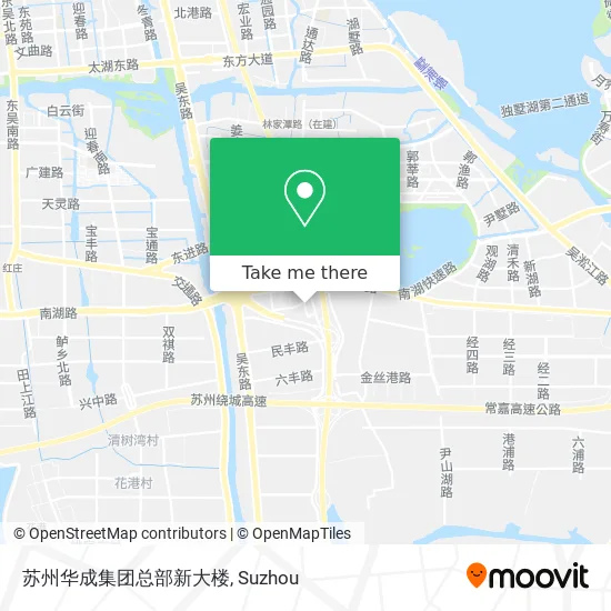 苏州华成集团总部新大楼 map