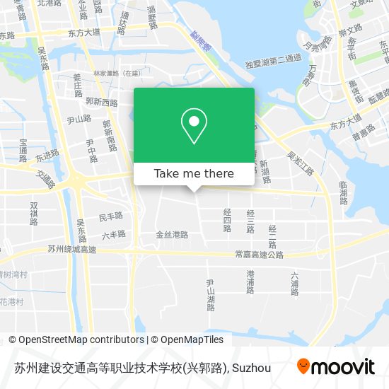 苏州建设交通高等职业技术学校(兴郭路) map